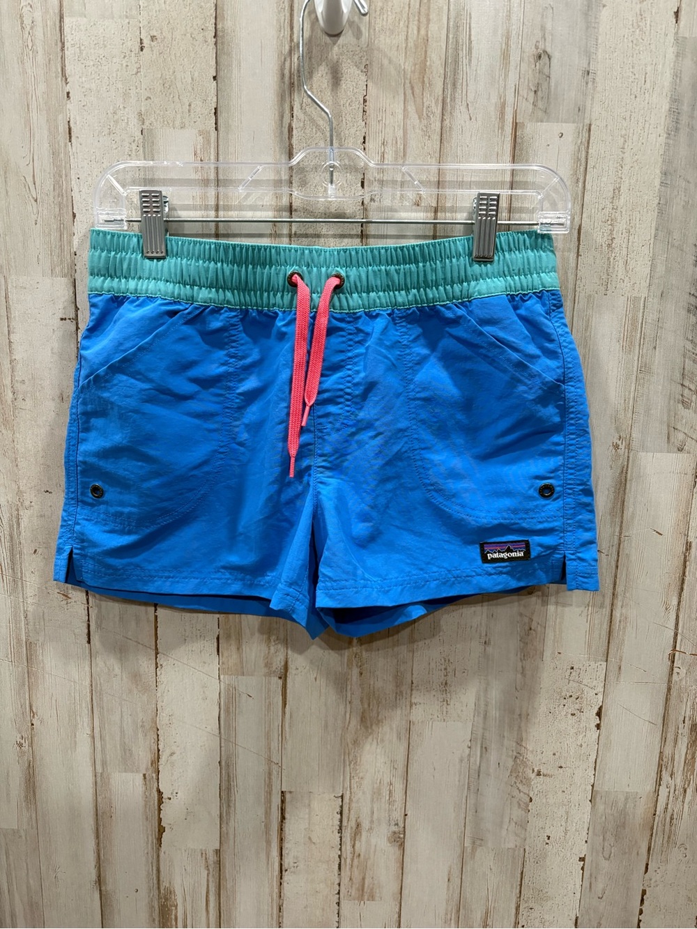 Patagonia Kids' Costa Rica Baggies™ Shorts 3" - Unlined Vessel Blue 14 Outdoor